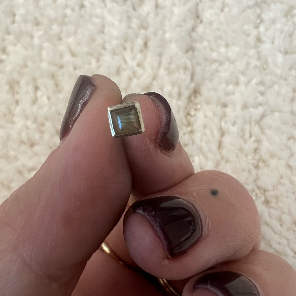 GP sterling silver Labradorite studs